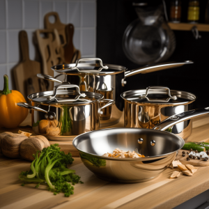 15-Piece Professional Chef Cookware Set