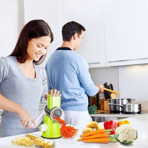 Professional Rotary Grater 4-Drum Set